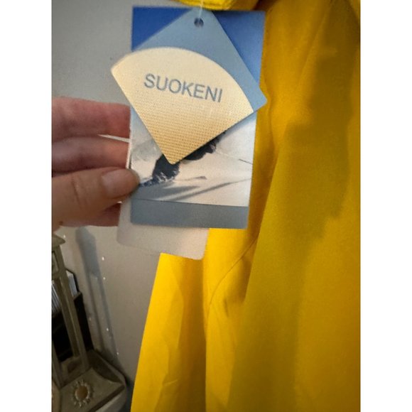 Suokeni Mens Waterproof Ski Jacket Warm Winter snow Coat Hooded Rain coat 2Xl NW - Picture 4 of 12